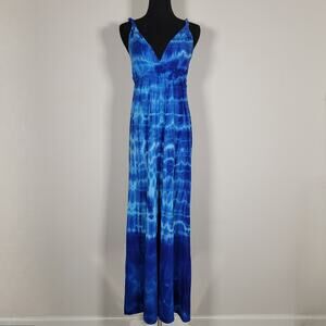 Gypsy 05 Maxi Dress XS Organic Cotton Tie Dye Boho Coastal Festival Summer